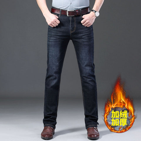 Image of Jean Homme Men Jeans Skinny Slim Fit Black Blue Denim Spijkerbroeken Heren Biker Stretch Pants Trousers Casual Distressed